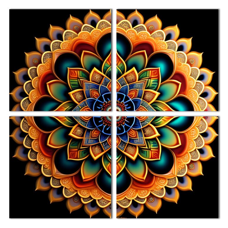 4 Piece Wall Hanging Set – 3