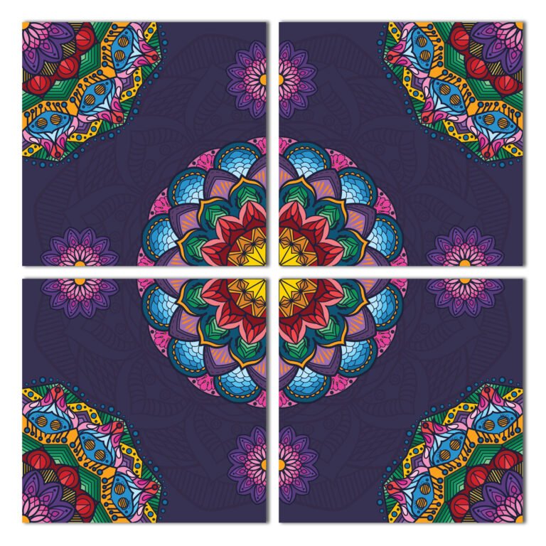 4 Piece Wall Hanging Set – 4