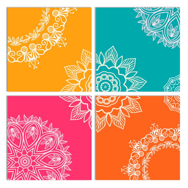 4 Piece Wall Hanging Set – 22