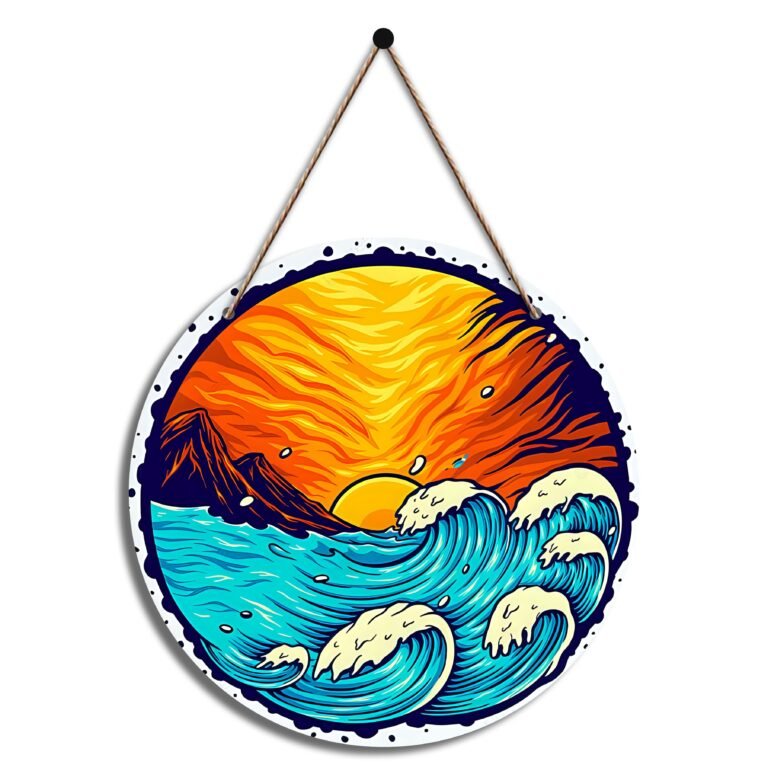 Round Wall Hanging Design – 8