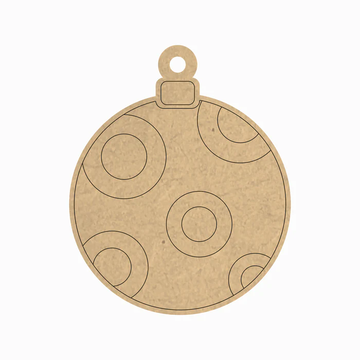 Pre Marked MDF Cutout – Ornament 4