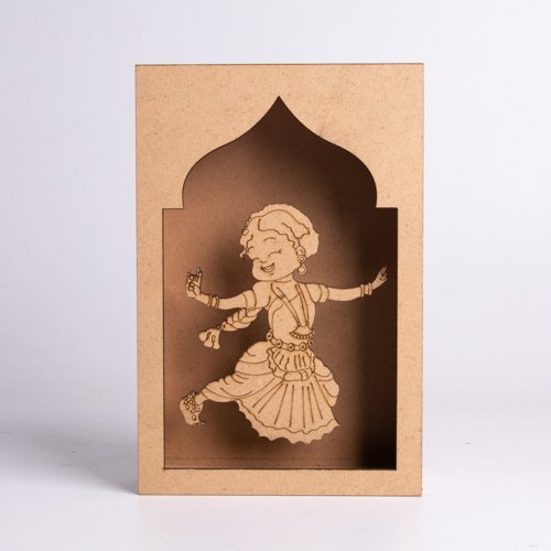 Marked MDF Jharokha Design - 15